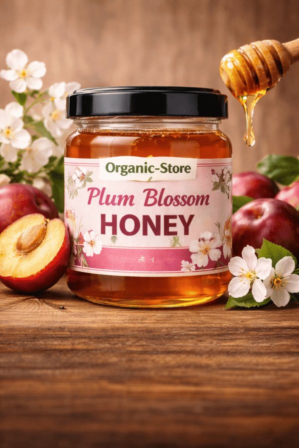 Plum blossom honey